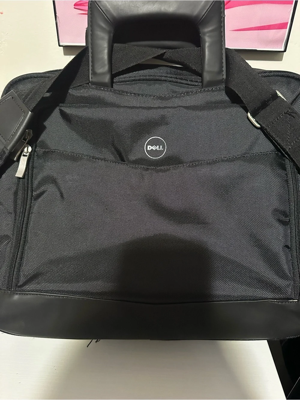 Dell Black Laptop Briefcase with Shoulder Strap